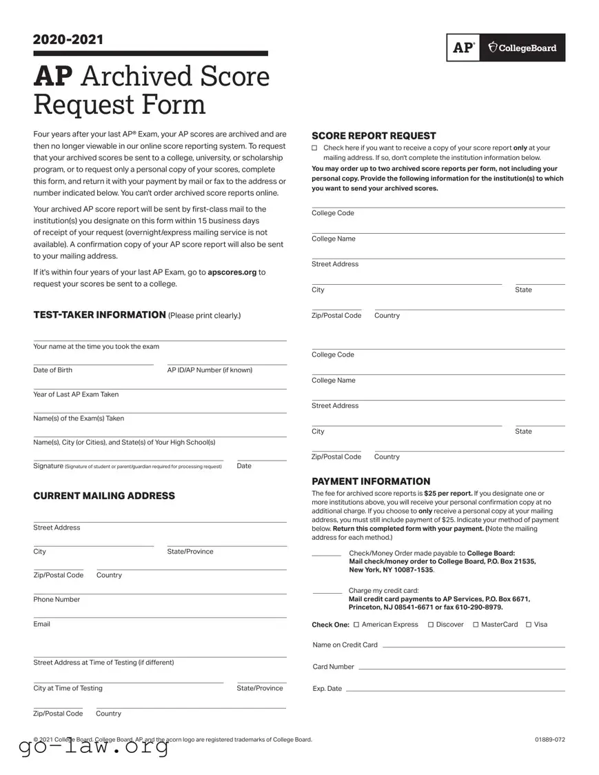 Download Archived Ap Request Form in PDF