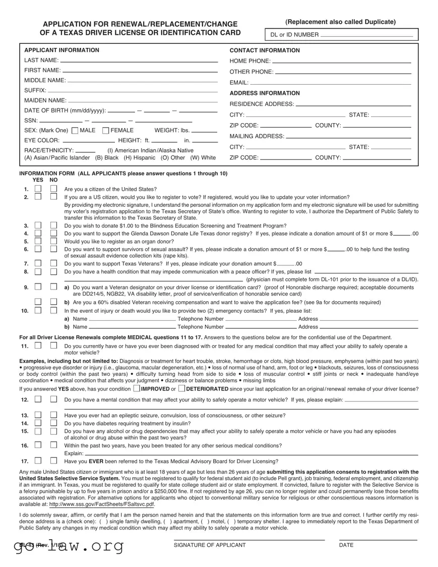 Download DL-43 Form in PDF