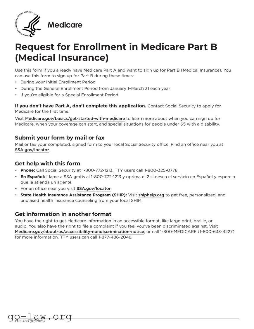 Download CMS-40B Form in PDF