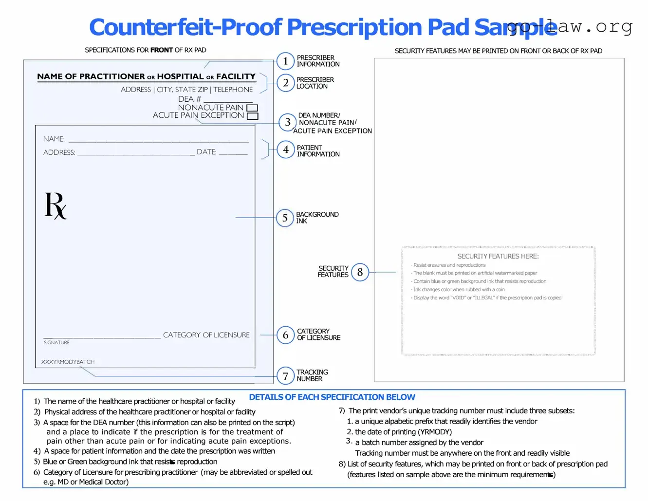 Download Prescription Pad Form in PDF