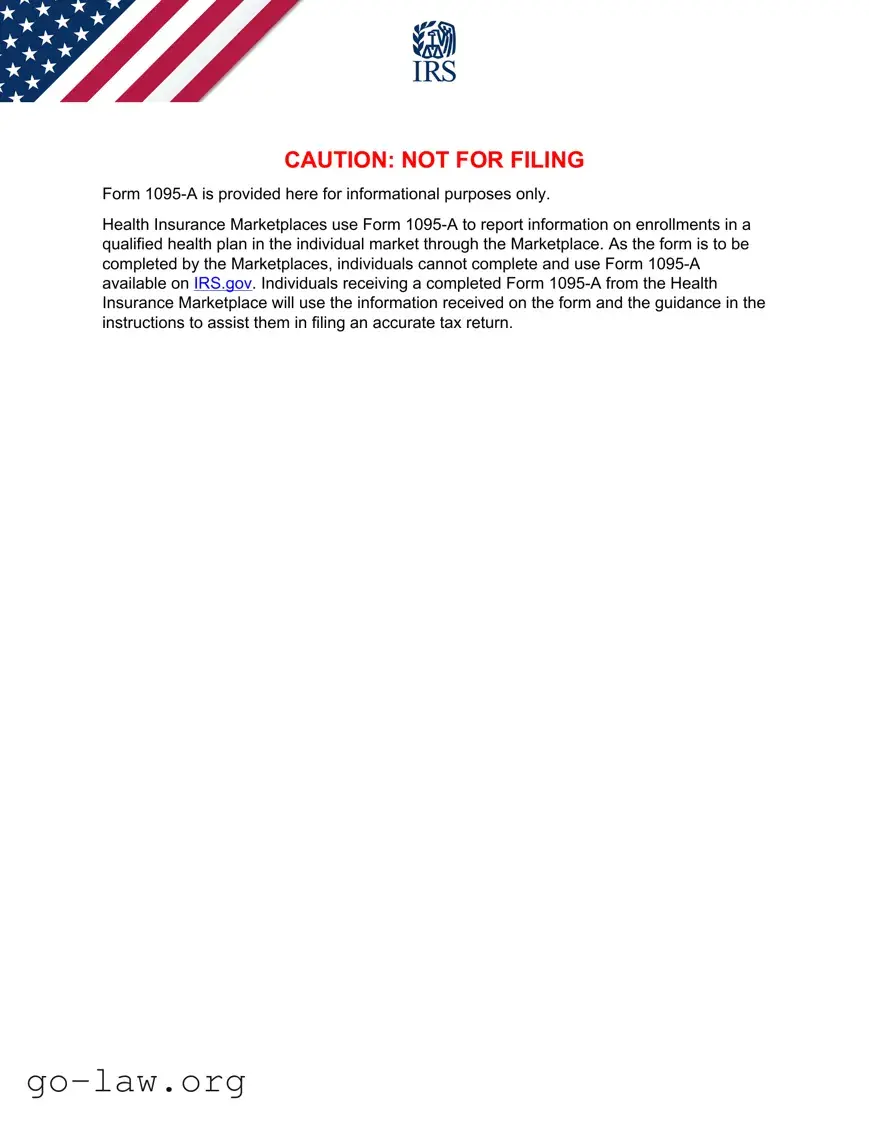 Download IRS 1095-A Form in PDF