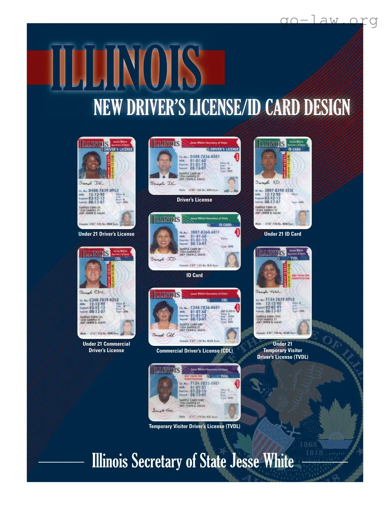 Download Illinois Drivers License Form in PDF