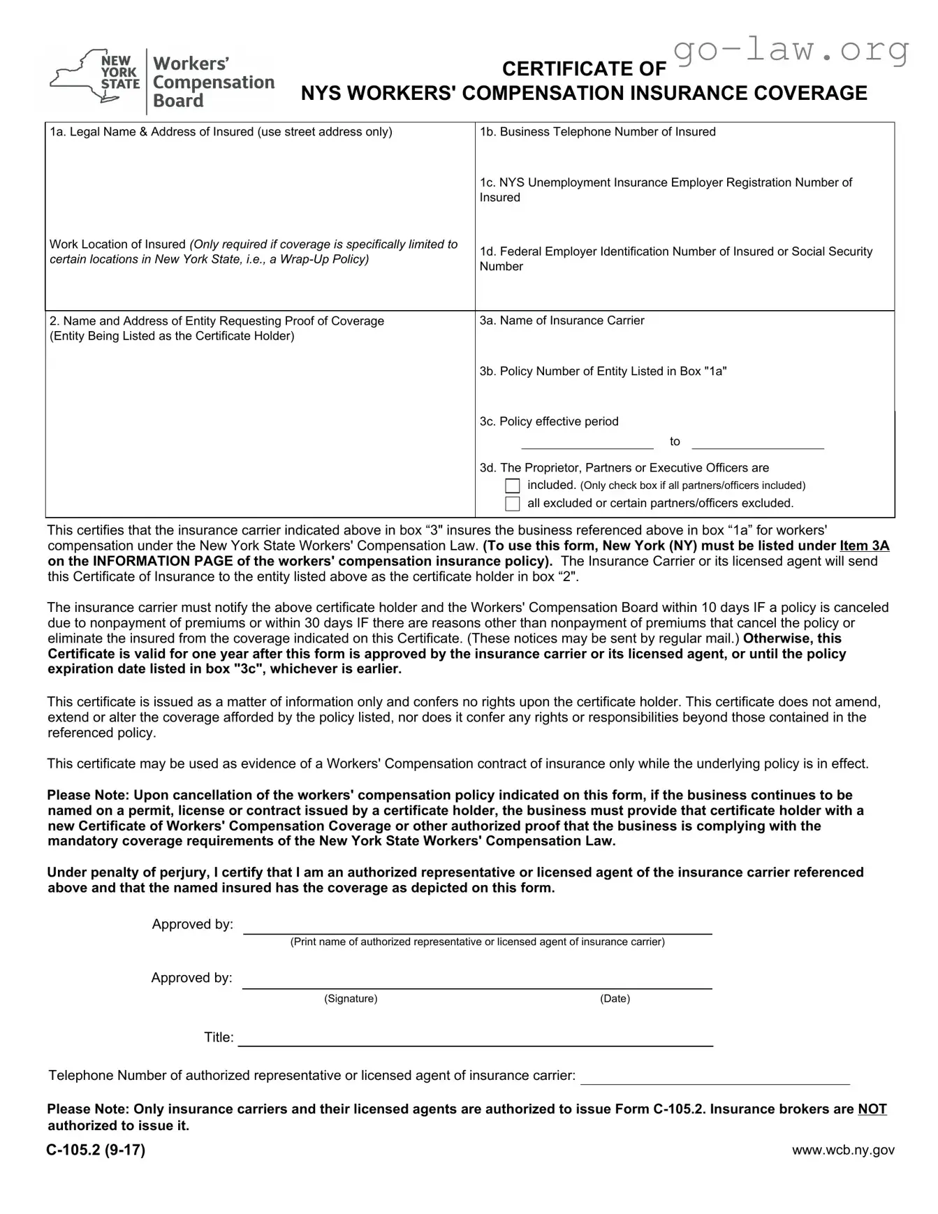 Download C 105 2 Form in PDF