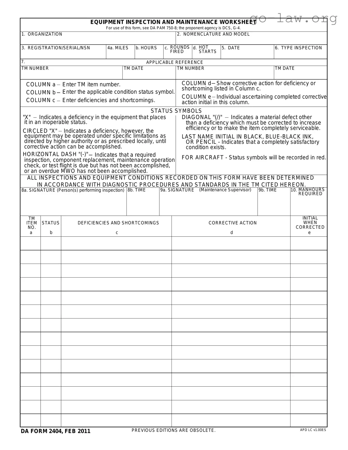 Download Da 5988 E Form in PDF