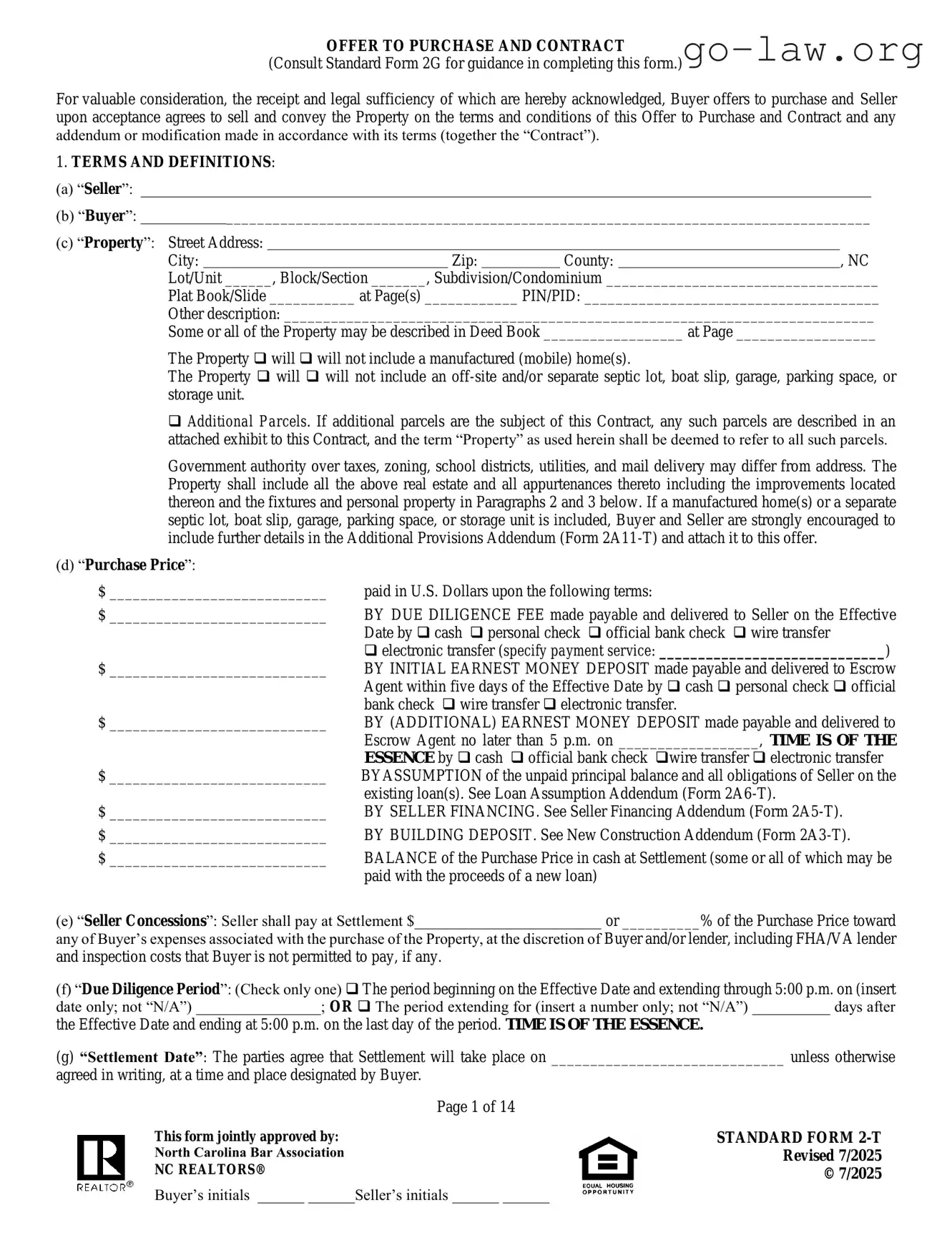 Download Standard 2 T Form in PDF